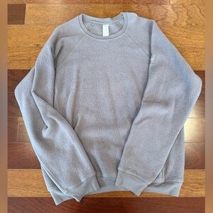 Alo Men’s Light Purple Fleece Pullover